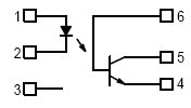 4N35, Оптроны общего применения с выходным сигналом, снимаемым непосредственно с выхода фототранзистора